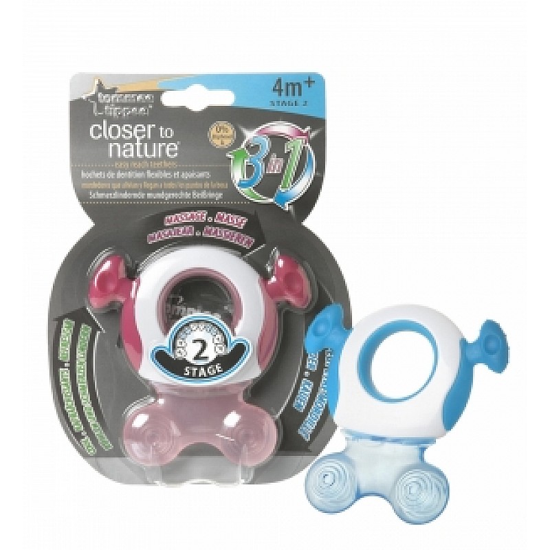 Tommee Tippee Гризалка Етап 2 -4m+ единична Tommee Tippee Гризалка Етап 2 -4m+ единична